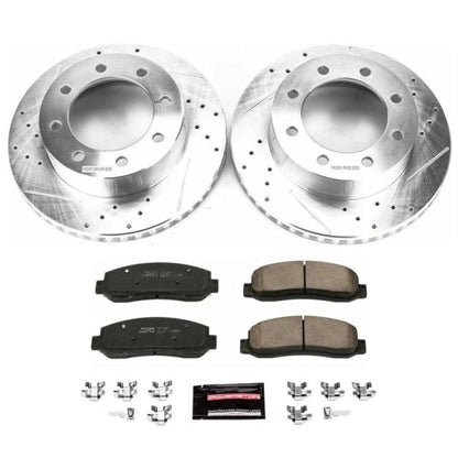 PowerStop Power Stop 10-12 Ford F-450 Super Duty Front Z23 Evolution Brake Kit