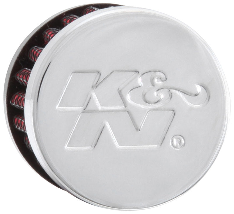 K&N Engineering K&N .315/.431 Flange 1 3/8 inch OD 1.5 inch H Clamp On Crankcase Vent Filter