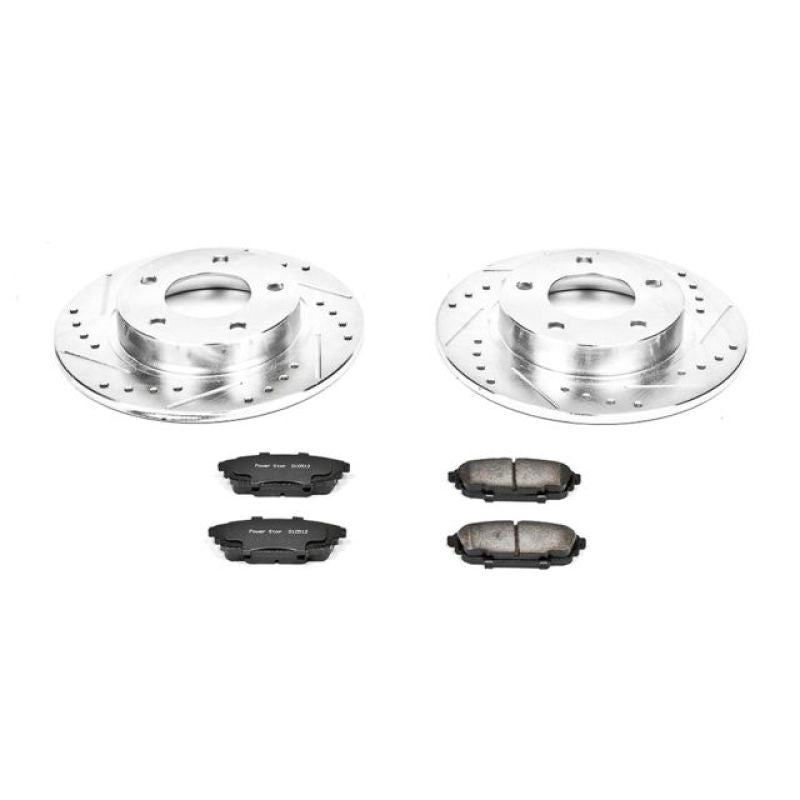 PowerStop Power Stop 01-03 Mazda Protege Rear Z23 Evolution Sport Brake Kit