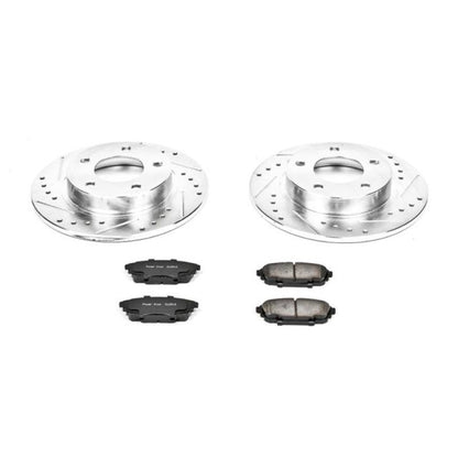 PowerStop Power Stop 01-03 Mazda Protege Rear Z23 Evolution Sport Brake Kit