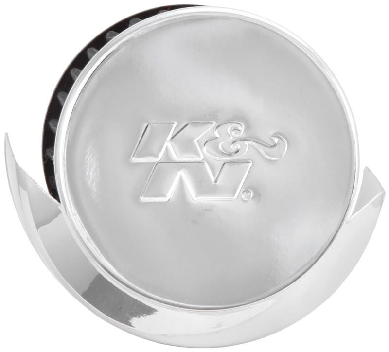 K&N Engineering K&N 1.5in Flange ID x 3in OD x 2.5in Height Clamp On Crankcase Vent Filter