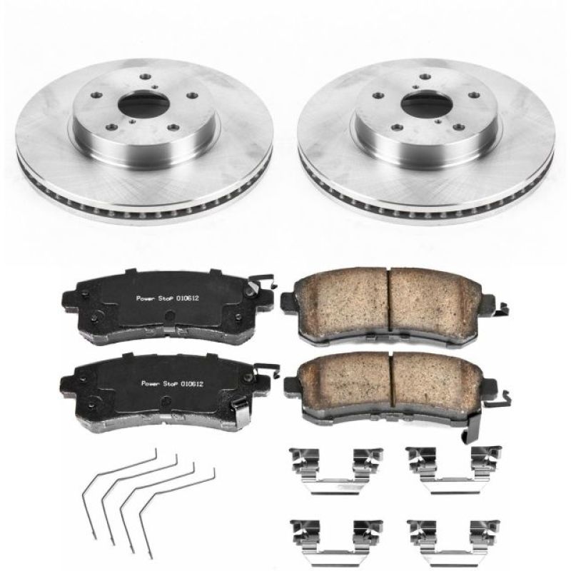PowerStop Power Stop 15-18 Subaru Legacy Front Autospecialty Brake Kit