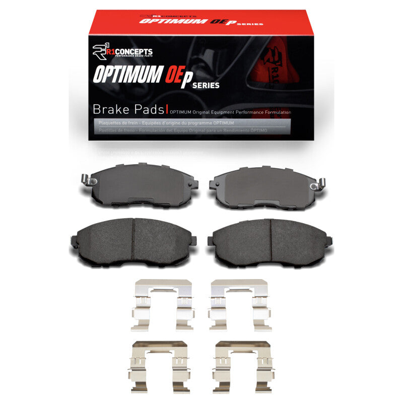 R1 Concepts R1 07-14 Suzuki SX4 Front Optimum OE Pads & Hardware Kit