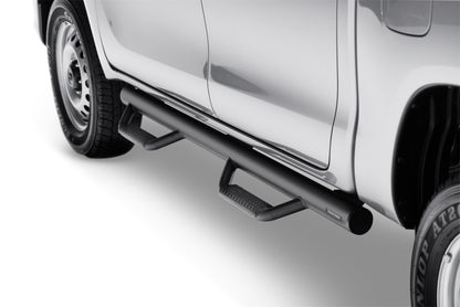 N-Fab Nerf Step 16-17 Toyota Tacoma Double Cab 5ft Bed - Tex. Black - W2W - 3in