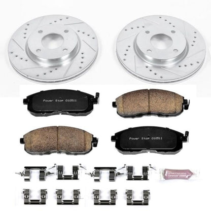 PowerStop Power Stop 09-14 Nissan Cube Front Z23 Evolution Sport Brake Kit