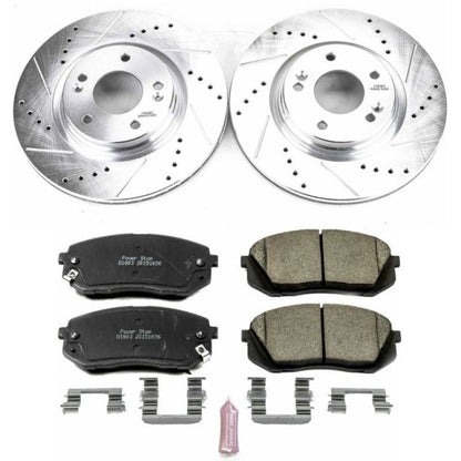 PowerStop Power Stop 15-16 Hyundai Sonata Front Z23 Evolution Sport Brake Kit