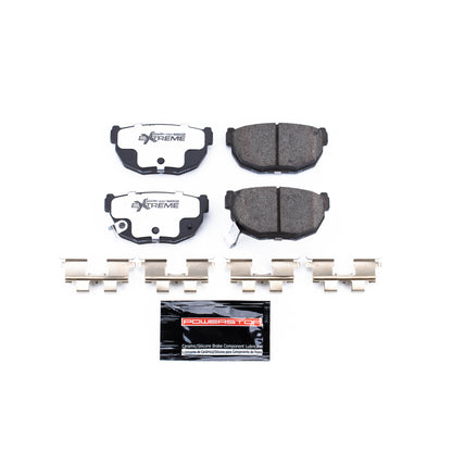 PowerStop Power Stop 86-88 Nissan 200SX Rear Z26 Extreme Street Brake Pads w/Hardware