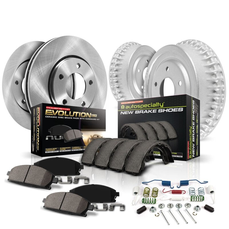 PowerStop Power Stop 10-13 Ford Transit Connect Rear Autospecialty Drum Kit