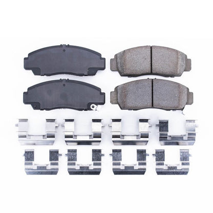 PowerStop Power Stop 01-03 Acura CL Front Z17 Evolution Ceramic Brake Pads w/Hardware