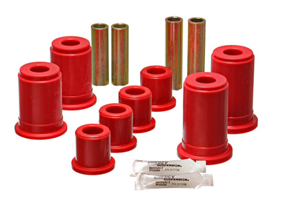 Energy Suspension GM Front Control Arm Set - Red