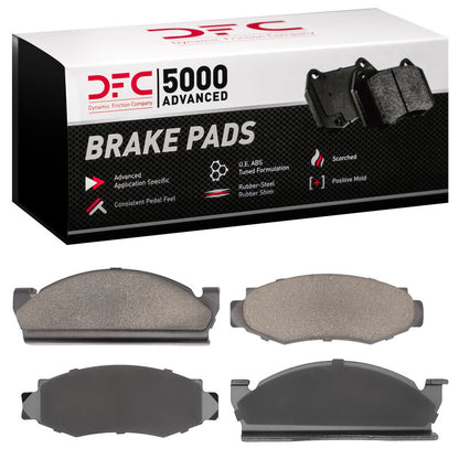 DFC 74-83 American Motors CONCORD Front 5000 Advanced Semi Metallic Brake Pads