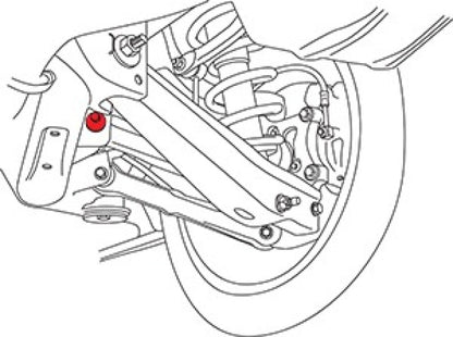 SPC Performance Chevrolet Camaro Rear Toe Cam