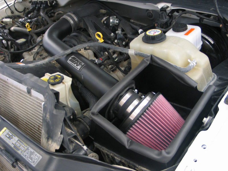 K&N Engineering K&N 07-08 Ford F250 SD V8-5.4L Black High Flow Performance Kit