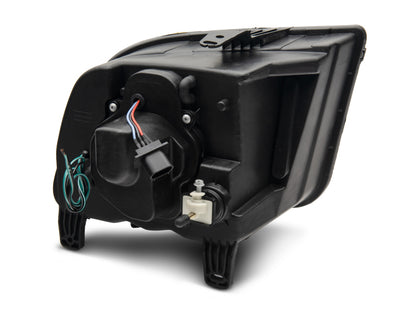 Raxiom 05-09 Ford Mustang w/ Halogen Projector Headlights- Black Housing (Clear Lens) (No GT500 )