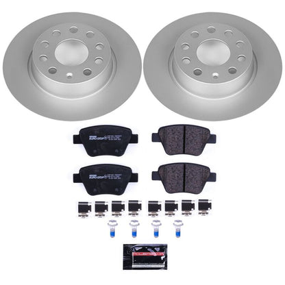 PowerStop Power Stop 10-12 Audi A3 Rear Euro-Stop Brake Kit