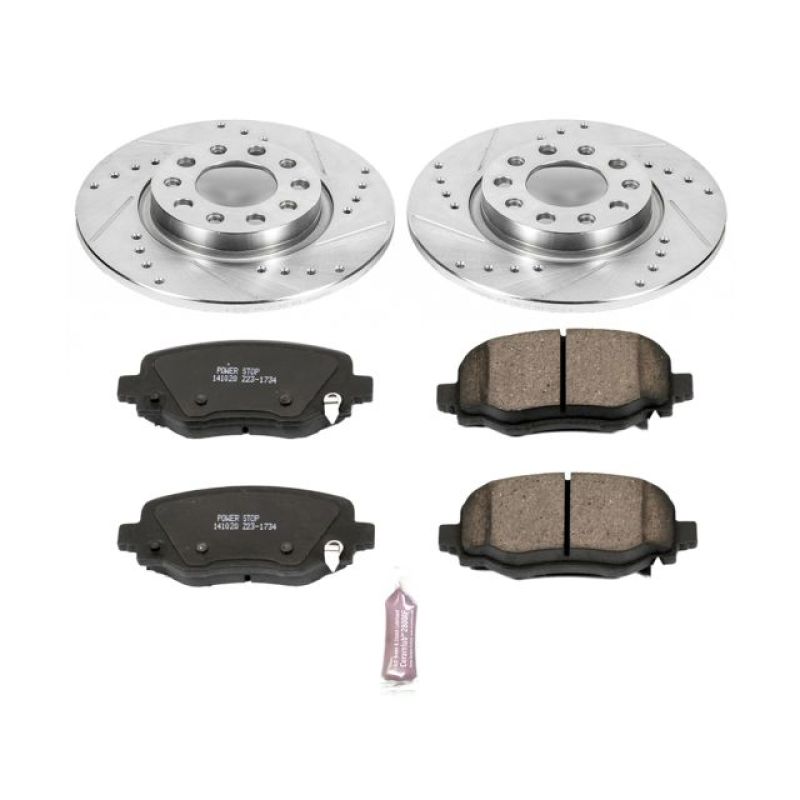 PowerStop Power Stop 15-17 Chrysler 200 Rear Z23 Evolution Sport Brake Kit