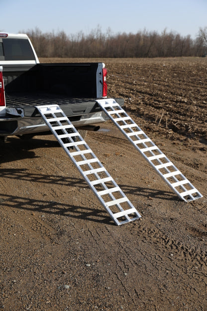 GEN-Y Hitch Gen-Y Lightweight 6.5ft Aluminum Loading Ramps 12in x 78in 600lb Capacity Per Ramp - Pair