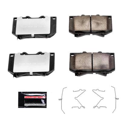 PowerStop Power Stop 01-03 Toyota Sequoia Front Z36 Truck & Tow Brake Pads w/Hardware