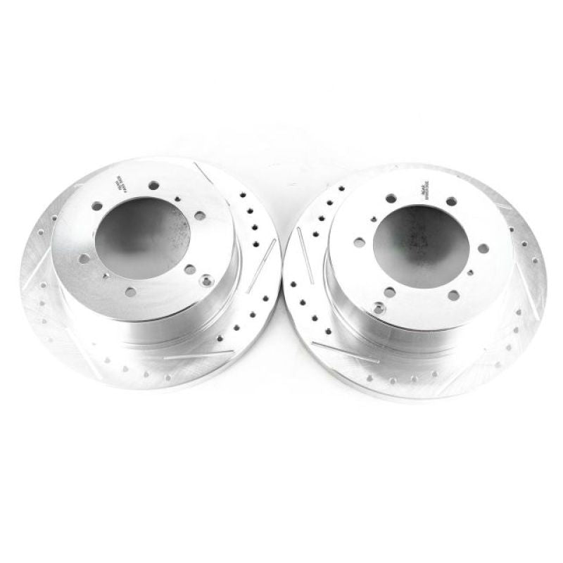 PowerStop Power Stop 92-00 Mitsubishi Montero Rear Evolution Drilled & Slotted Rotors - Pair