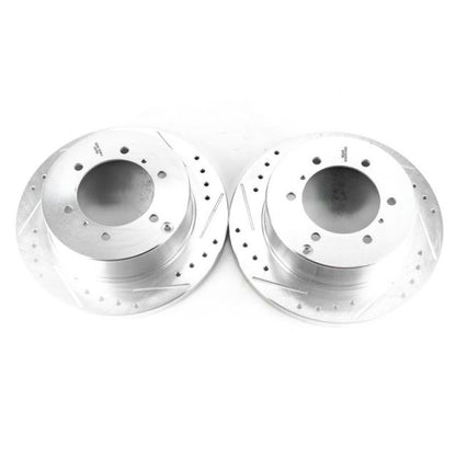 PowerStop Power Stop 92-00 Mitsubishi Montero Rear Evolution Drilled & Slotted Rotors - Pair