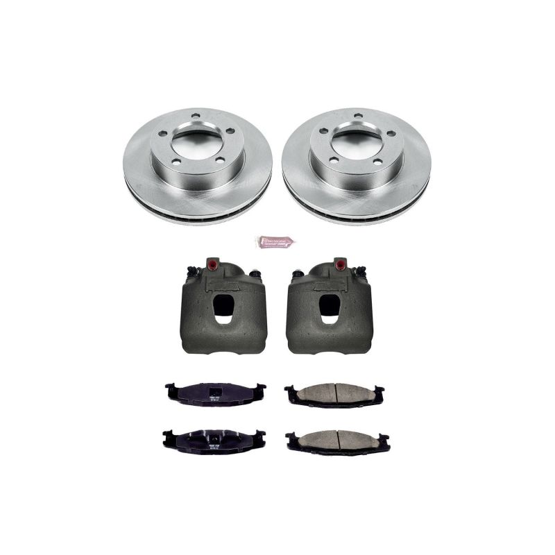 PowerStop Power Stop 94-96 Ford Bronco Front Autospecialty Brake Kit w/Calipers