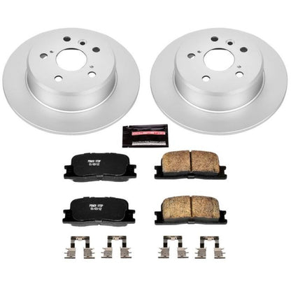 PowerStop Power Stop 01-03 Toyota Highlander Rear Z17 Evolution Geomet Coated Brake Kit