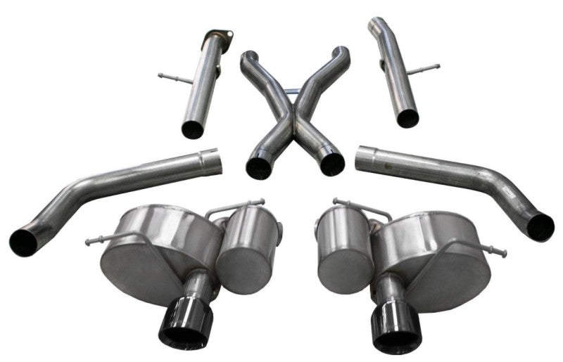 CORSA Performance Corsa 2012-21 Jeep Grand Cherokee SRT 2.75in Dual Rear Xtreme Cat-Back Exhaust - Black PVD TipFinish