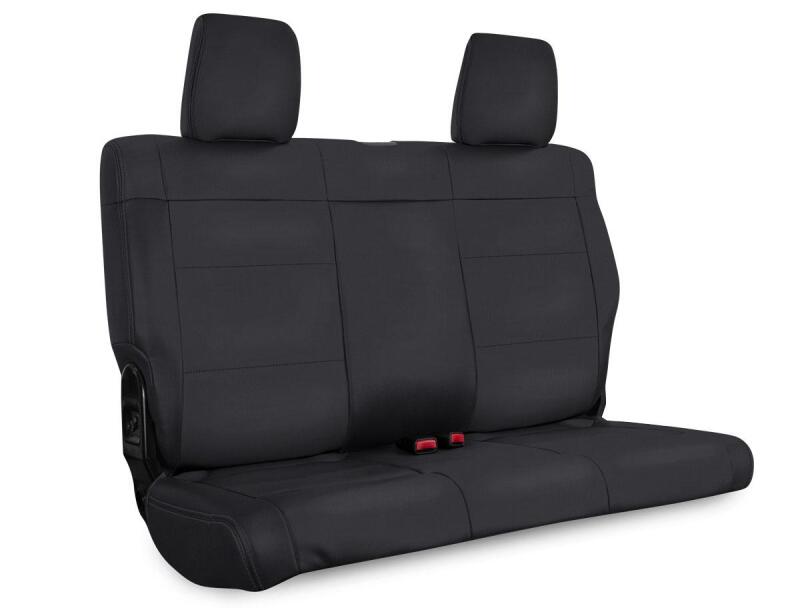 PRP Seats PRP 07-10 Jeep Wrangler JK Rear Seat Covers/2 door - All Black