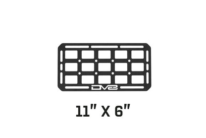 DV8 Offroad Universal Molle Panels - 11In x 6In