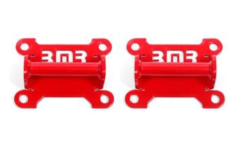 BMR Suspension BMR 98-02 Chevrolet Camaro Motor Mount Kit (Solid Steel) - Red