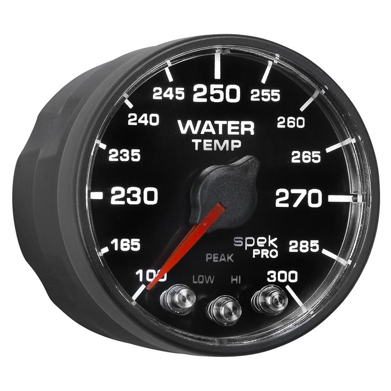 Autometer Spek-Pro - Nascar 2-1/16in Water Temp 100- 300F Bfb Ecu