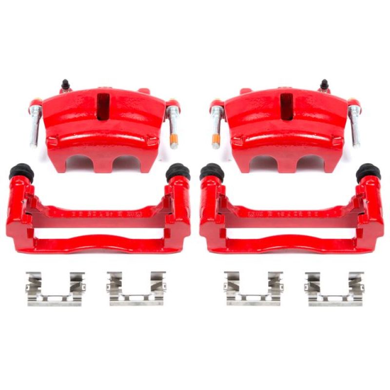 PowerStop Power Stop 06-07 Buick Rainier Front Red Calipers w/Brackets - Pair