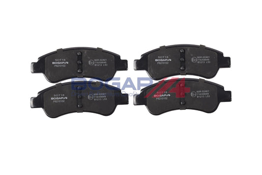 BOGAP P8210102 Brake Pad Set, Disc Brake | ML Performance Car Parts