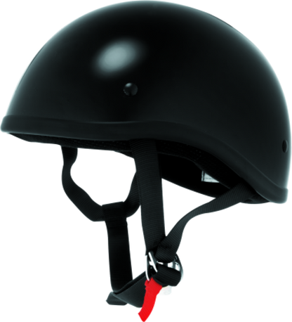 Bikers Choice Skid Lids Original Helmet Flat Black - 2XL