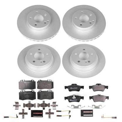 PowerStop Power Stop 04-06 Mercedes-Benz E500 Front and Rear Eurostop Brake Kit