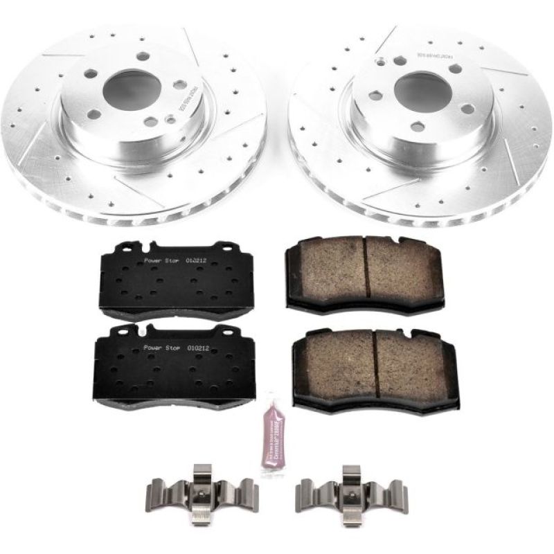 PowerStop Power Stop 04-06 Mercedes-Benz E500 Front Z23 Evolution Sport Brake Kit