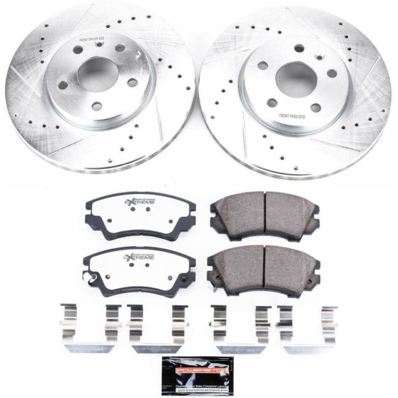 PowerStop Power Stop 2017 Buick Regal Front Z26 Street Warrior Brake Kit