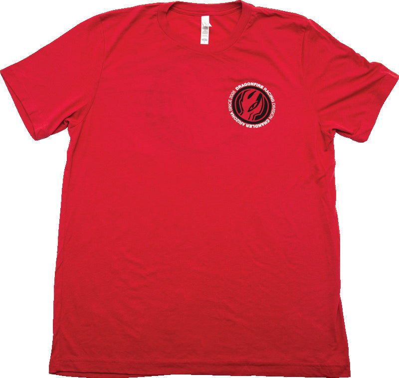 DragonFire Racing Dfr Logo Tee Blue/Red 2Xl