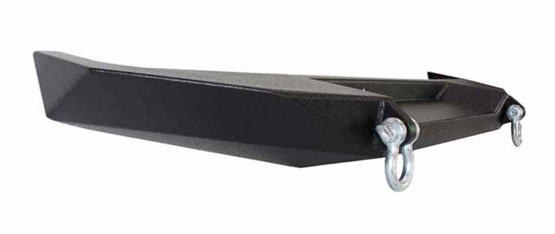 Fishbone Offroad Cherokee XJ Front Winch Bumper W/O Grille Guard Bullhead Steel - Blk Txtrd Pwdrcoat