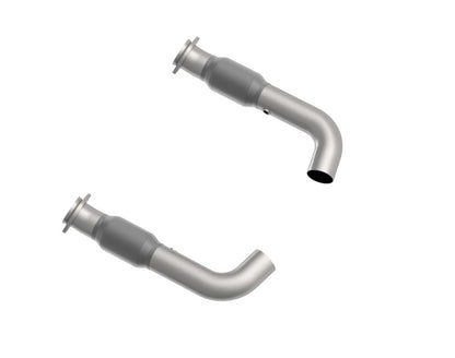Kooks Headers Kooks 2015-2017 Mustang GT 3in High Flow Cat Conn. Pipes (1151H420)