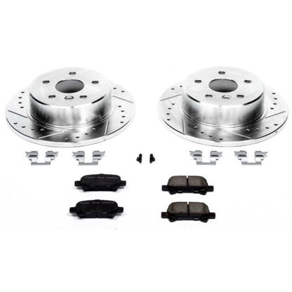 PowerStop Power Stop 00-04 Toyota Avalon Rear Z23 Evolution Sport Brake Kit