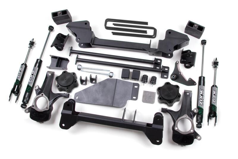 Zone Offroad 99-06 GM K1500 6in Suspension System - Fox