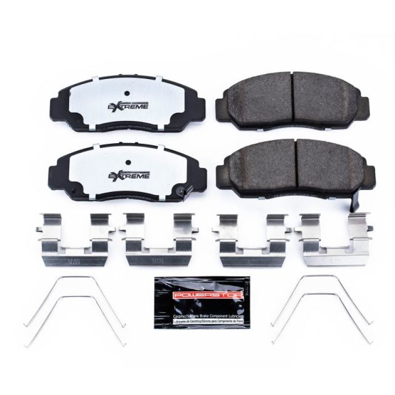 PowerStop Power Stop 06-15 Honda Civic Front Z26 Street Brake Pad w/Hardware