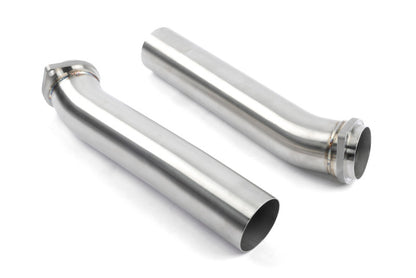 Dinan 24-26 BMW X5 M LCI/X6 M LCI (F95/F96) High Flow X-Pipe Exhaust - 3.25in - Stainless Steel