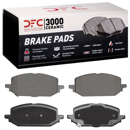 DFC 21-22 Chevrolet Onix (Mexico) Front 3000 Ceramic Brake Pads