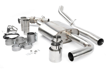 Dinan 16-23 BMW X1/X2 xDrive28i (F48/F39) Valved Axleback Exhaust System - Polished Tips