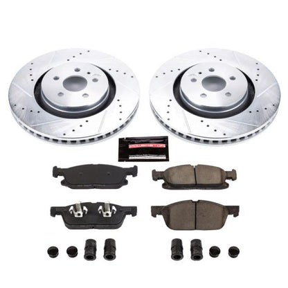 PowerStop Power Stop 15-19 Ford Edge Front Z23 Evolution Sport Brake Kit