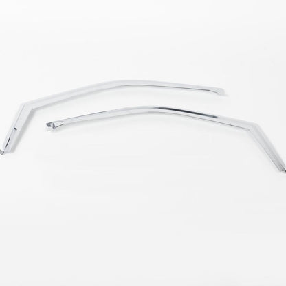 Putco 03-08 Honda Pilot (Front Only) Element Chrome Window Visors