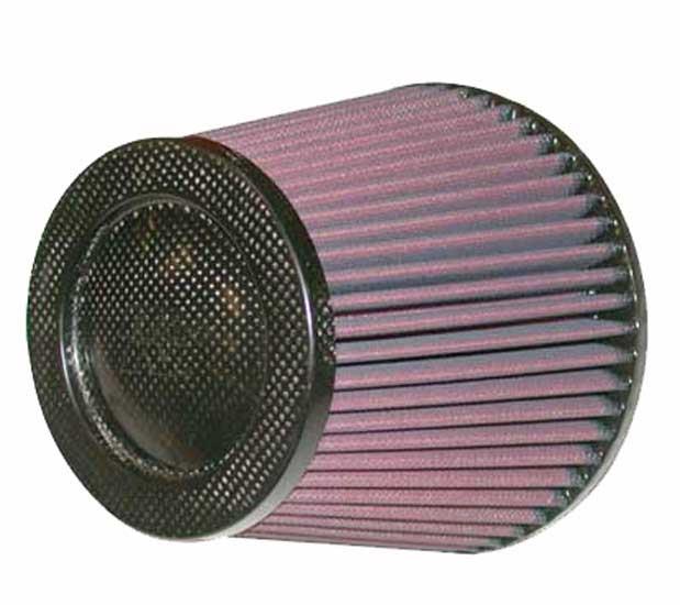 K&N Engineering K&N Cone Filter 5in ID 6.5in base 4.5in top 5.625in height carbon fiber look
