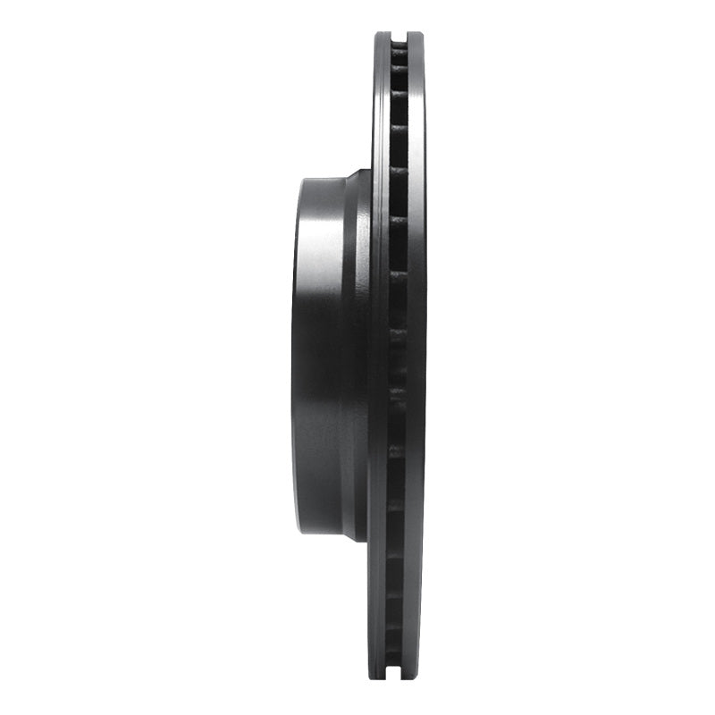 R1 Concepts R1 93-02 Mercedes-Benz SL600 Rear Right Drilled & Slotted Black Brake Rotor